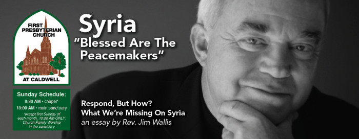 Jim Wallis on Syria